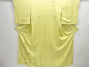 草花模様訪問着